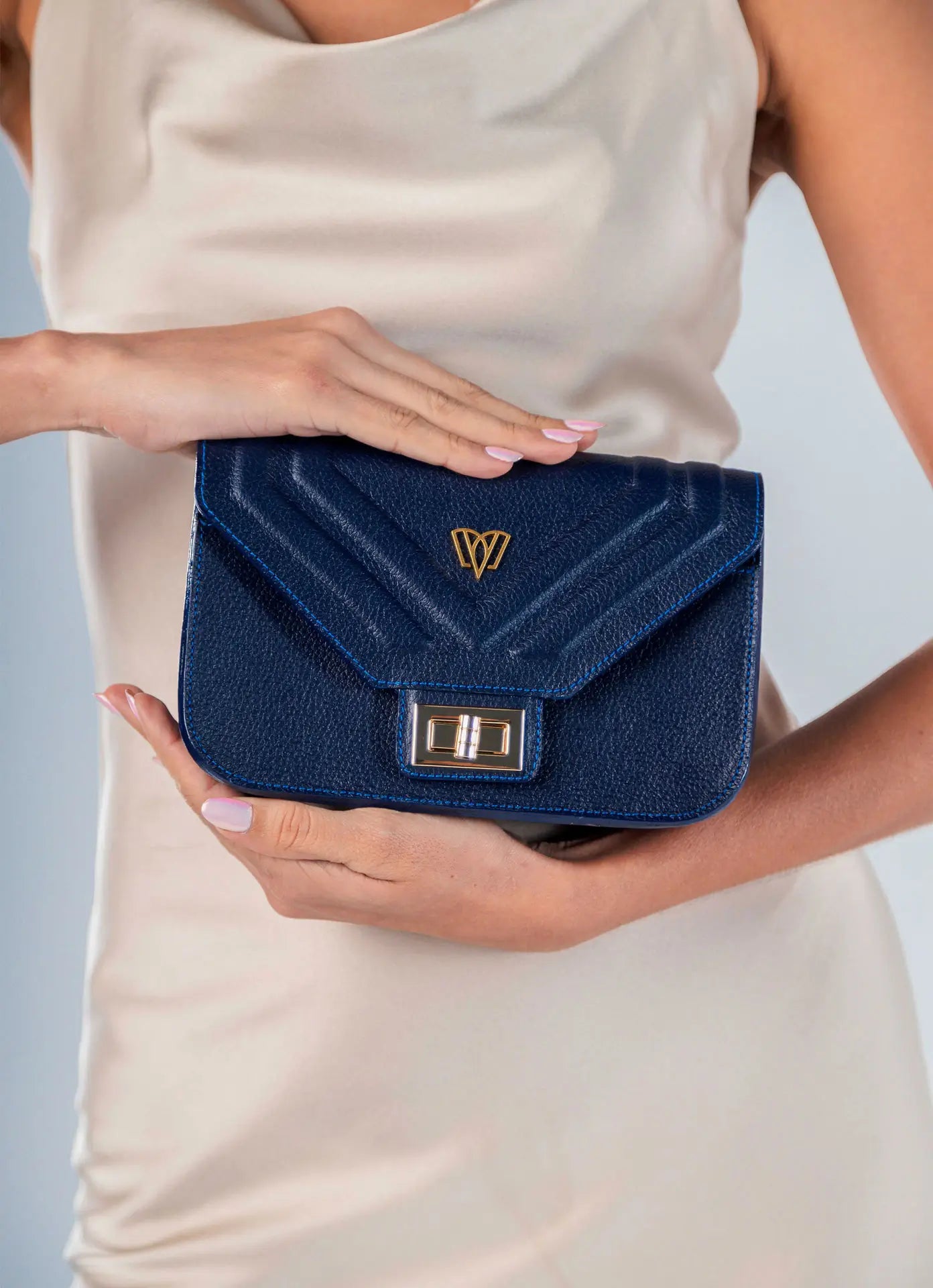 Split Mini Flap Bag