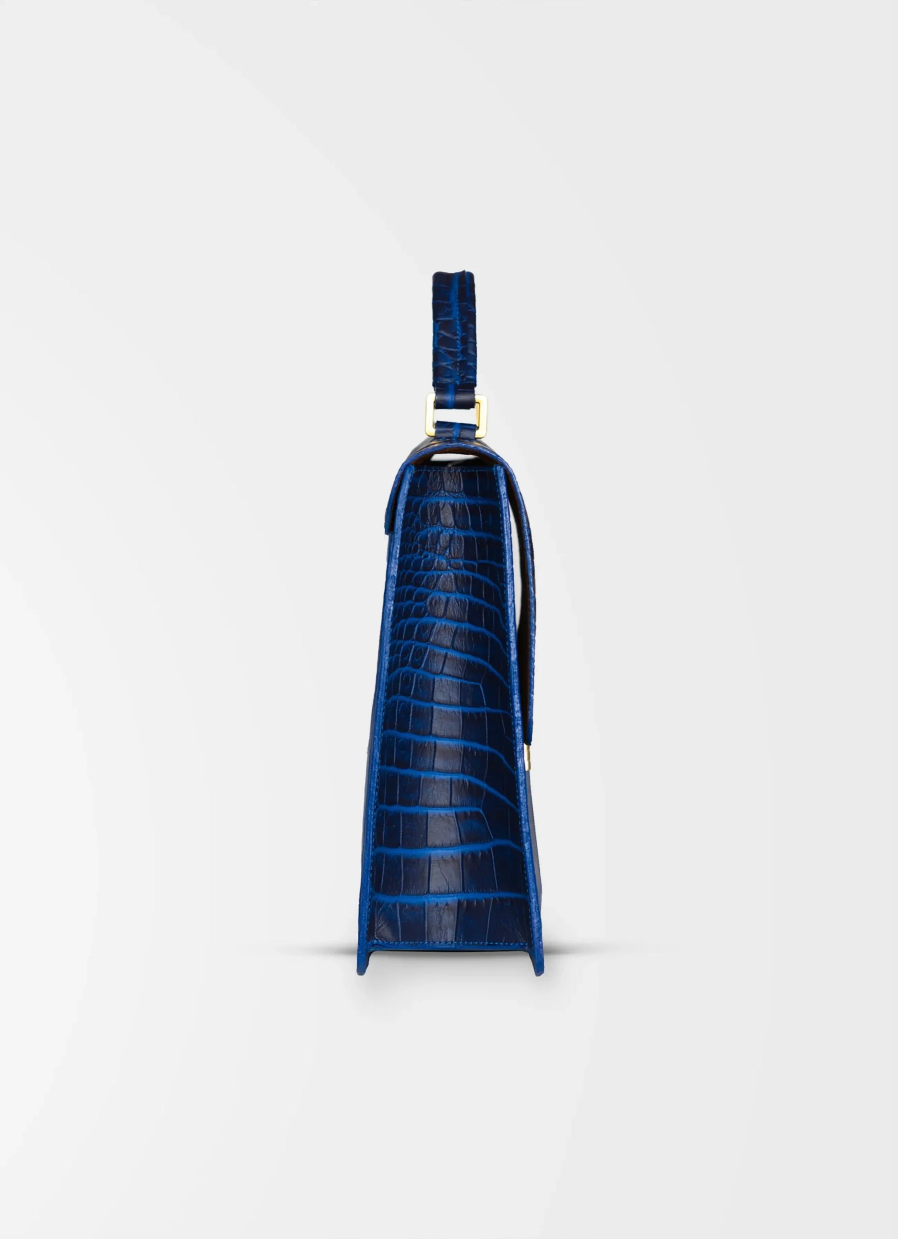 Pilar Satchel Bag | Crocodile
