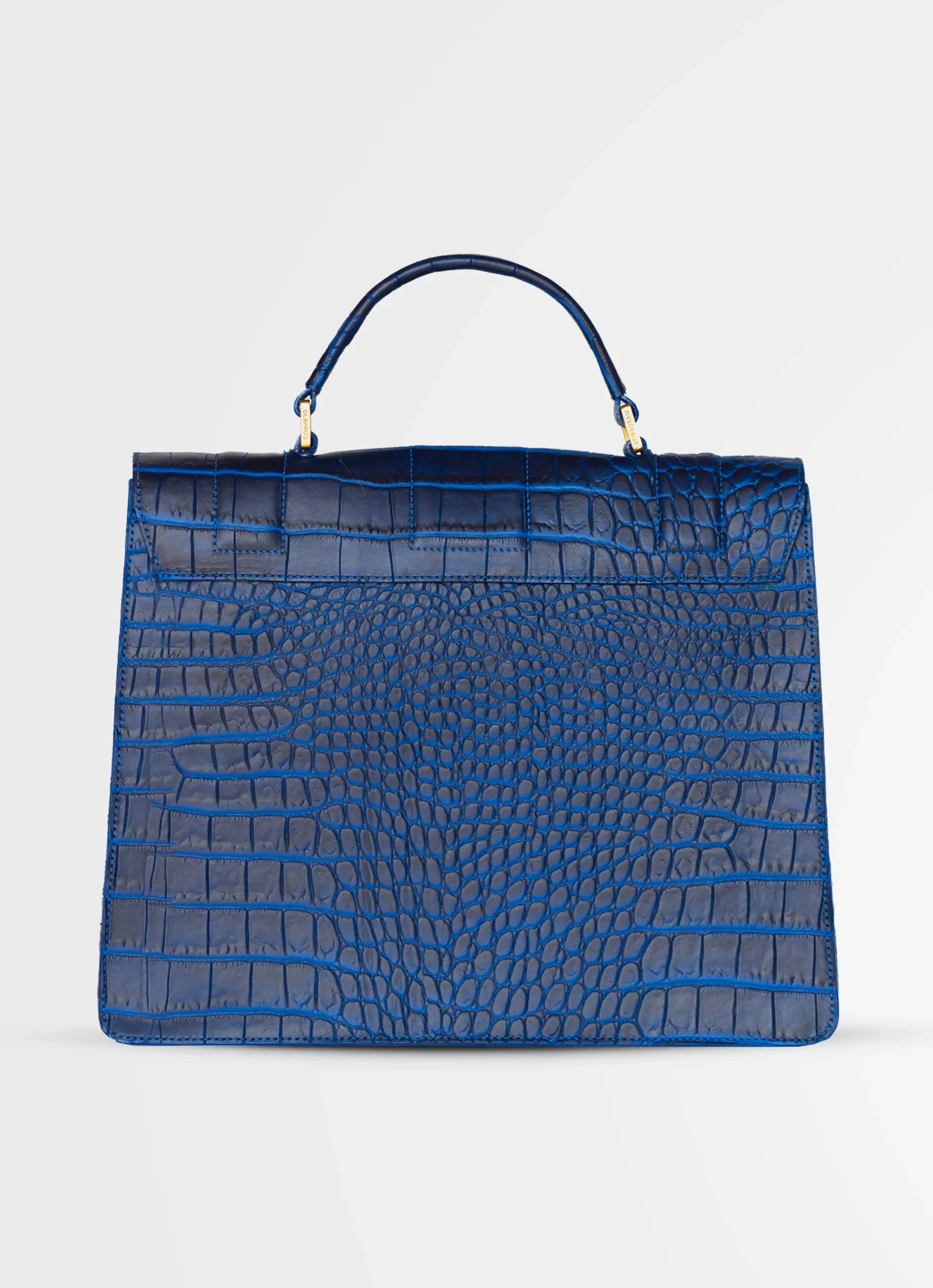 Pilar Satchel Bag | Crocodile