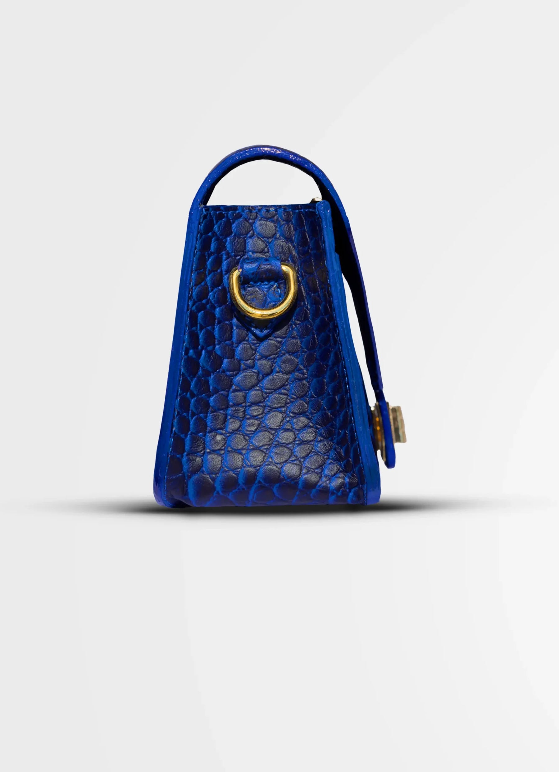 Split crossbody bag | Crocodile