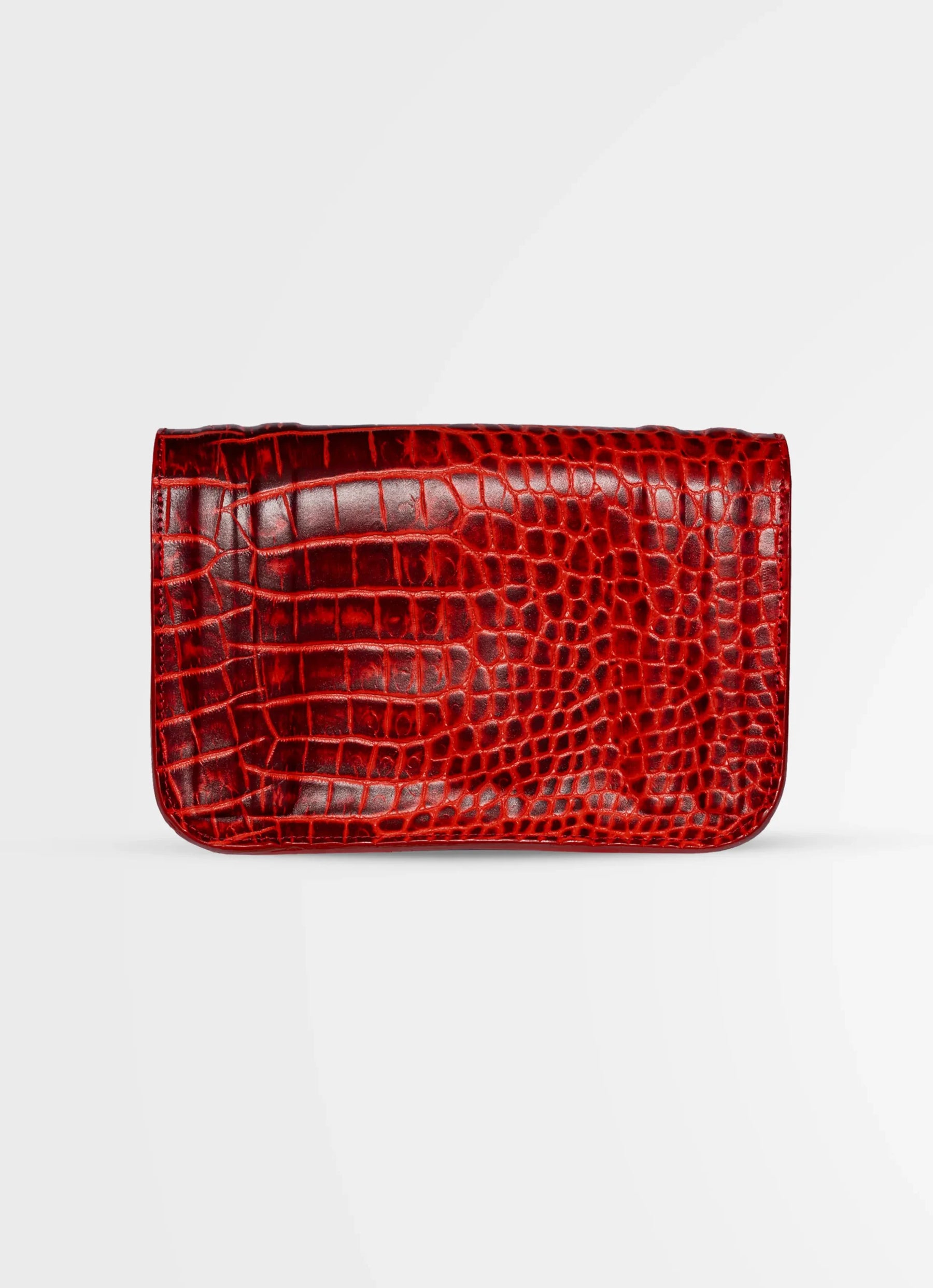 Split Mini Flap Bag | Crocodile