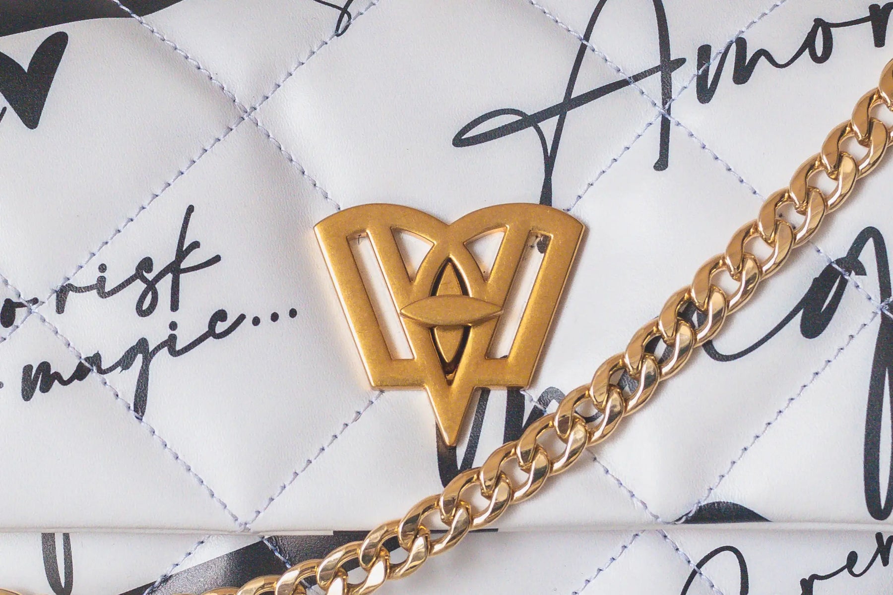 Serendipity Double Chain | Love Print