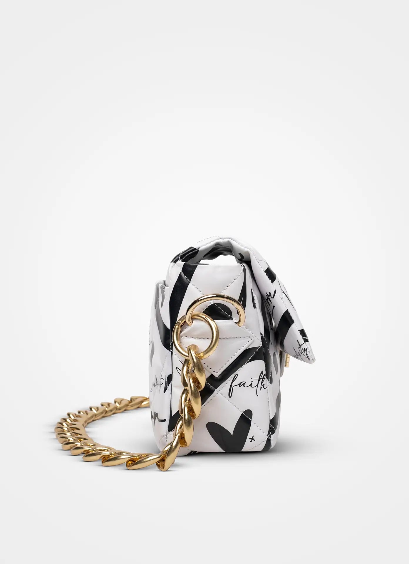 Serendipity Flap Bag | Love Print