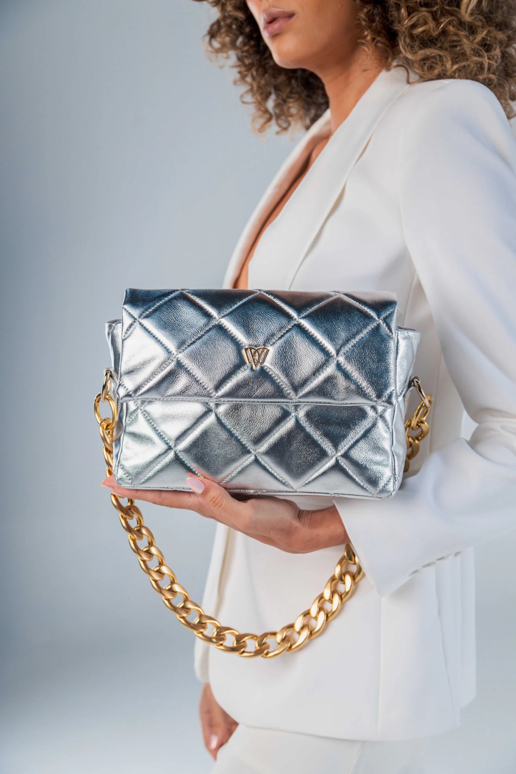 Serendipity Flap Bag | Metallic
