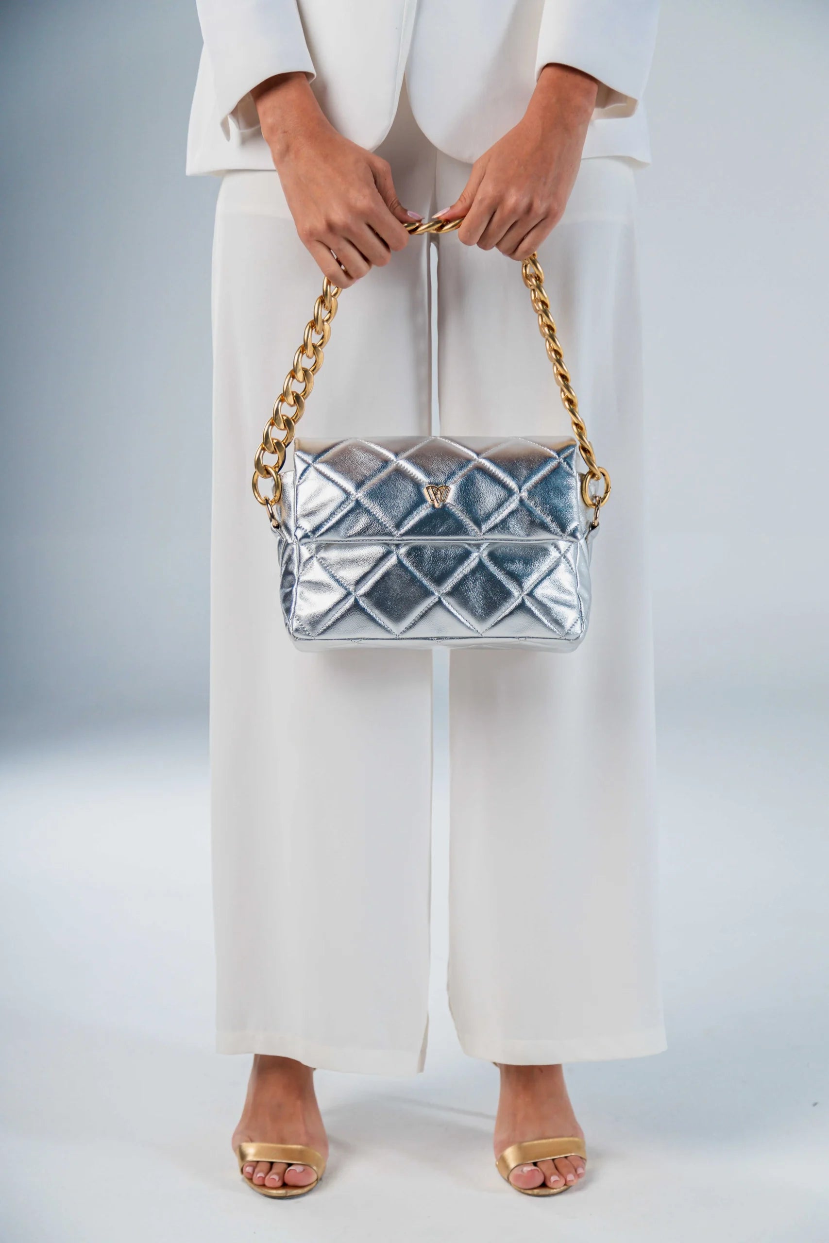 Serendipity Flap Bag | Metallic
