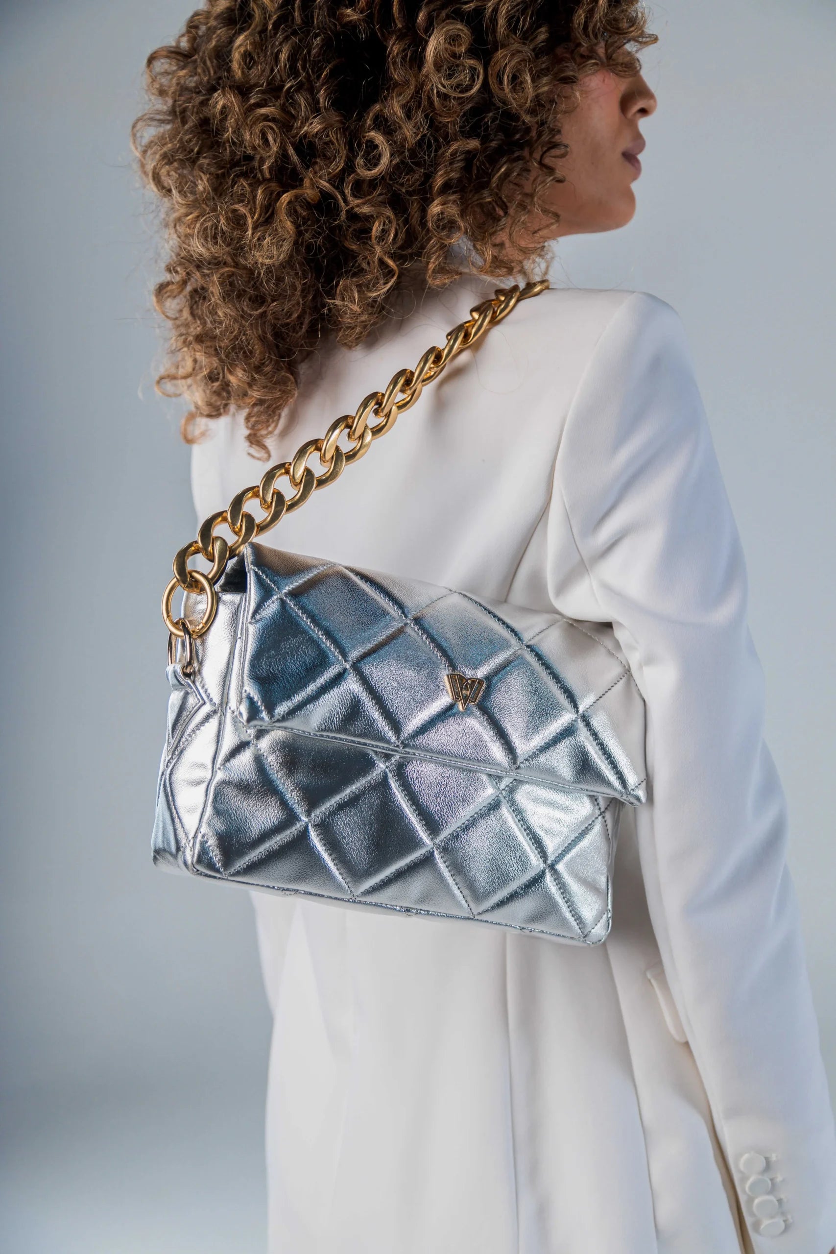 Serendipity Flap Bag | Metallic