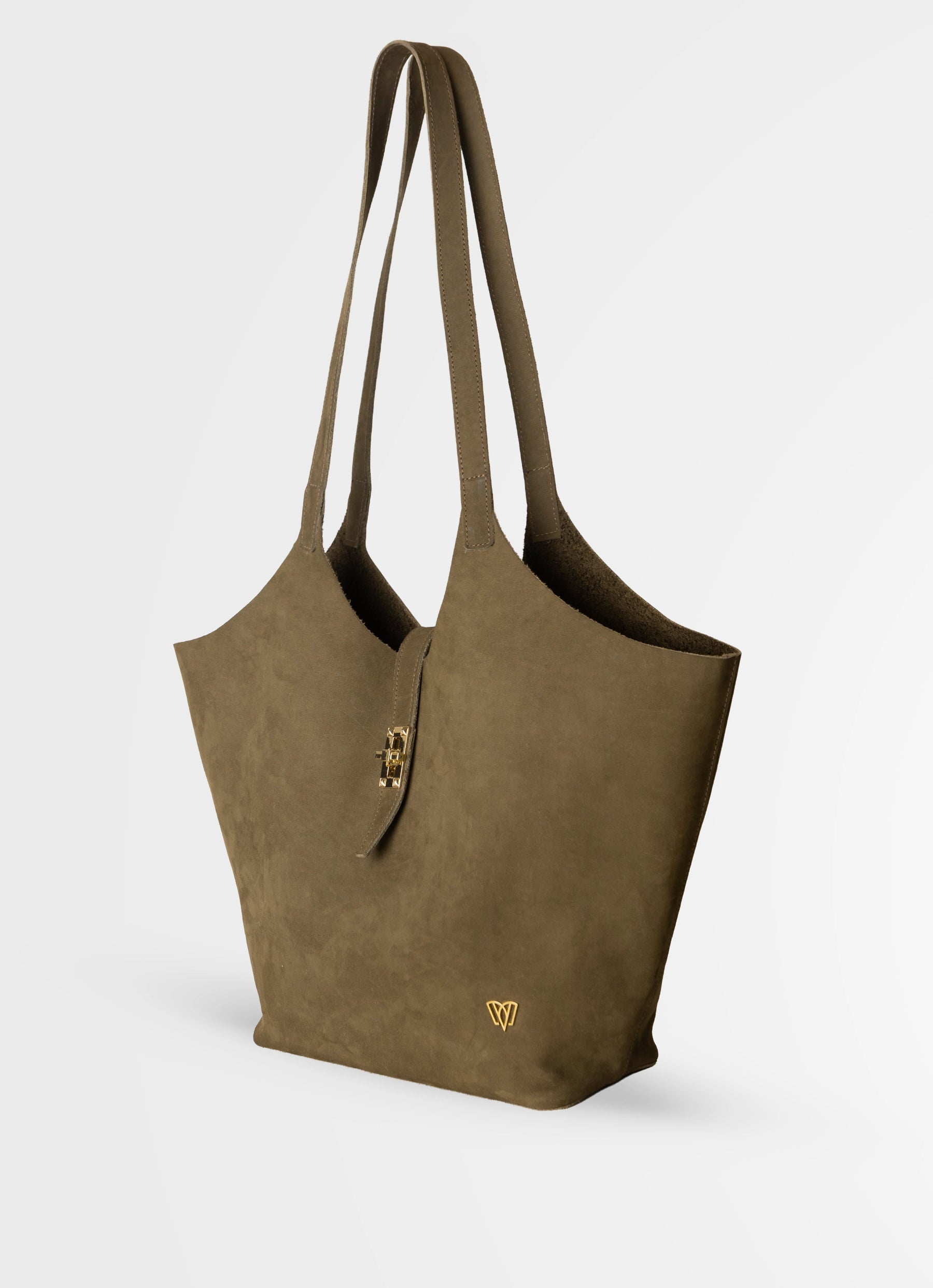 Camélia – Leather Tote Bag