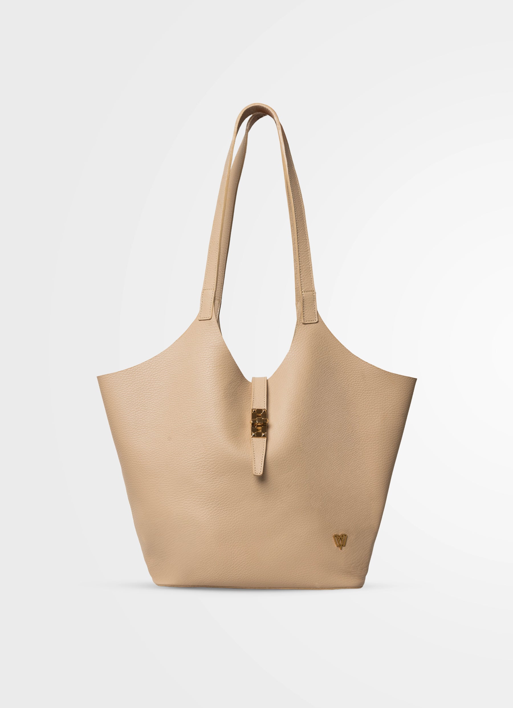 Camélia – Leather Tote Bag