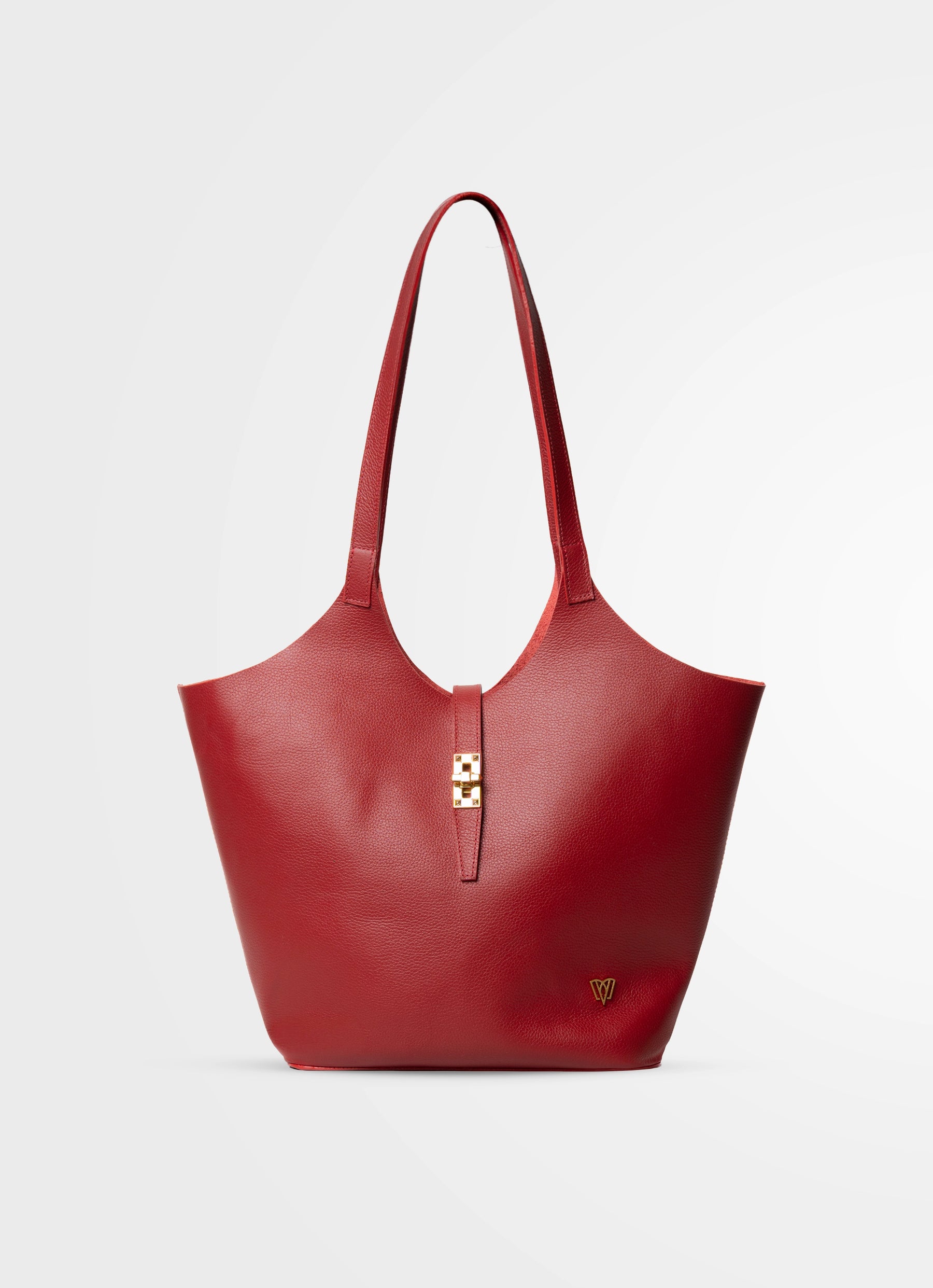 Camélia – Leather Tote Bag