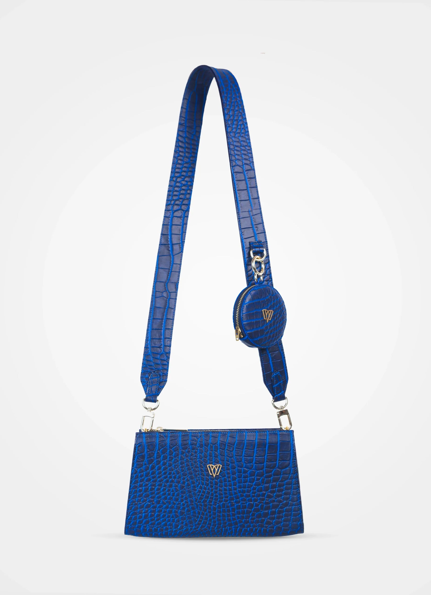 Selena Crossbody purse | Crocodile