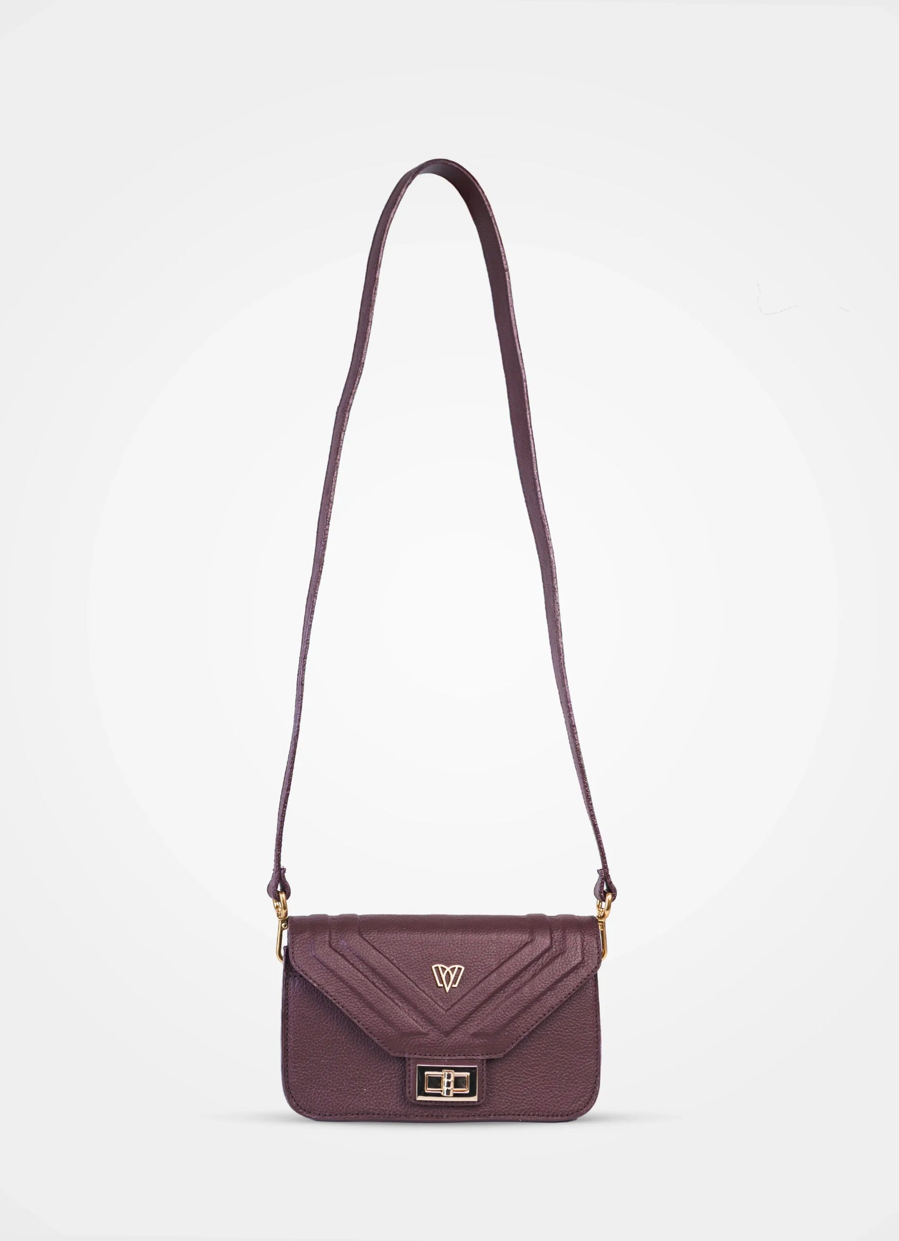 Split crossbody bag