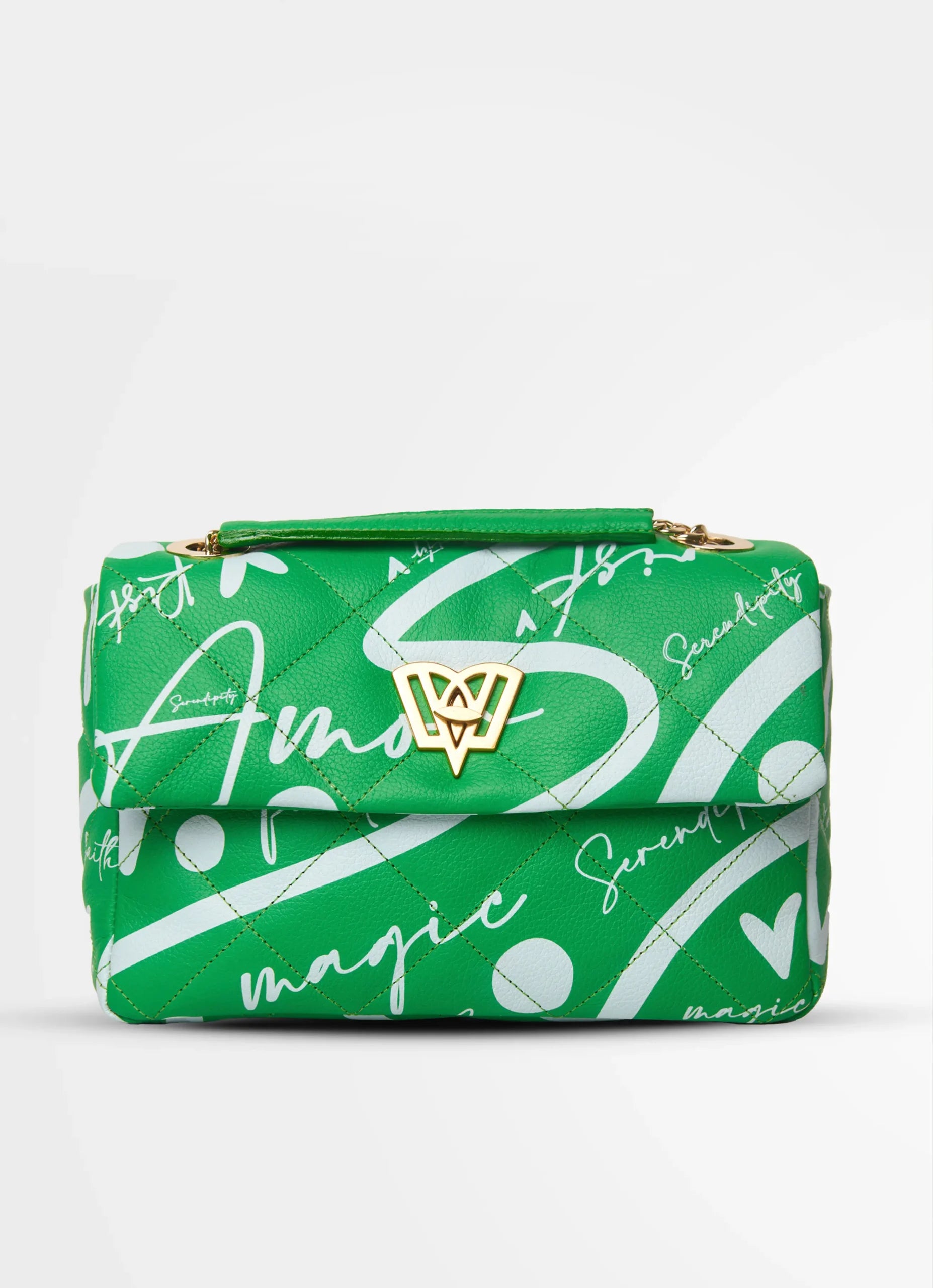 Cadena doble Serendipity | Estampado Love