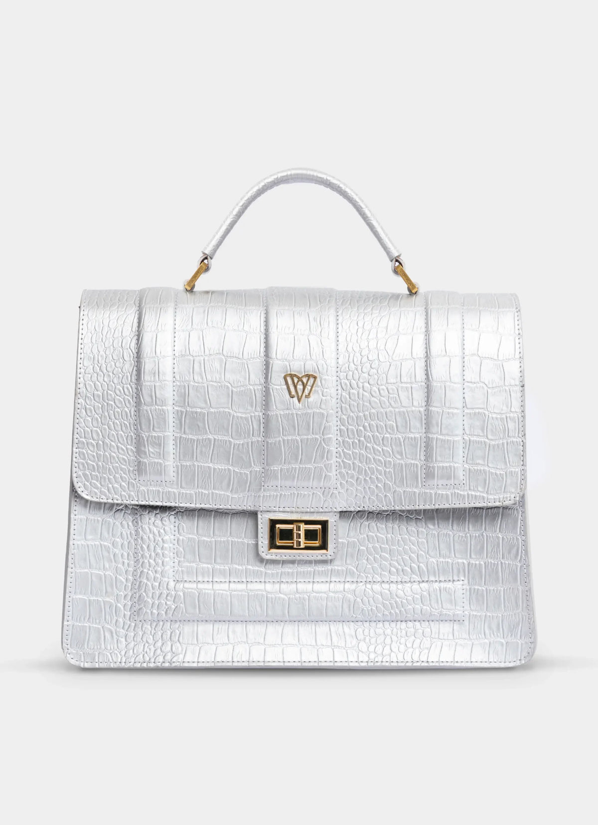 Bolso Pilar Satchel | Cocodrilo