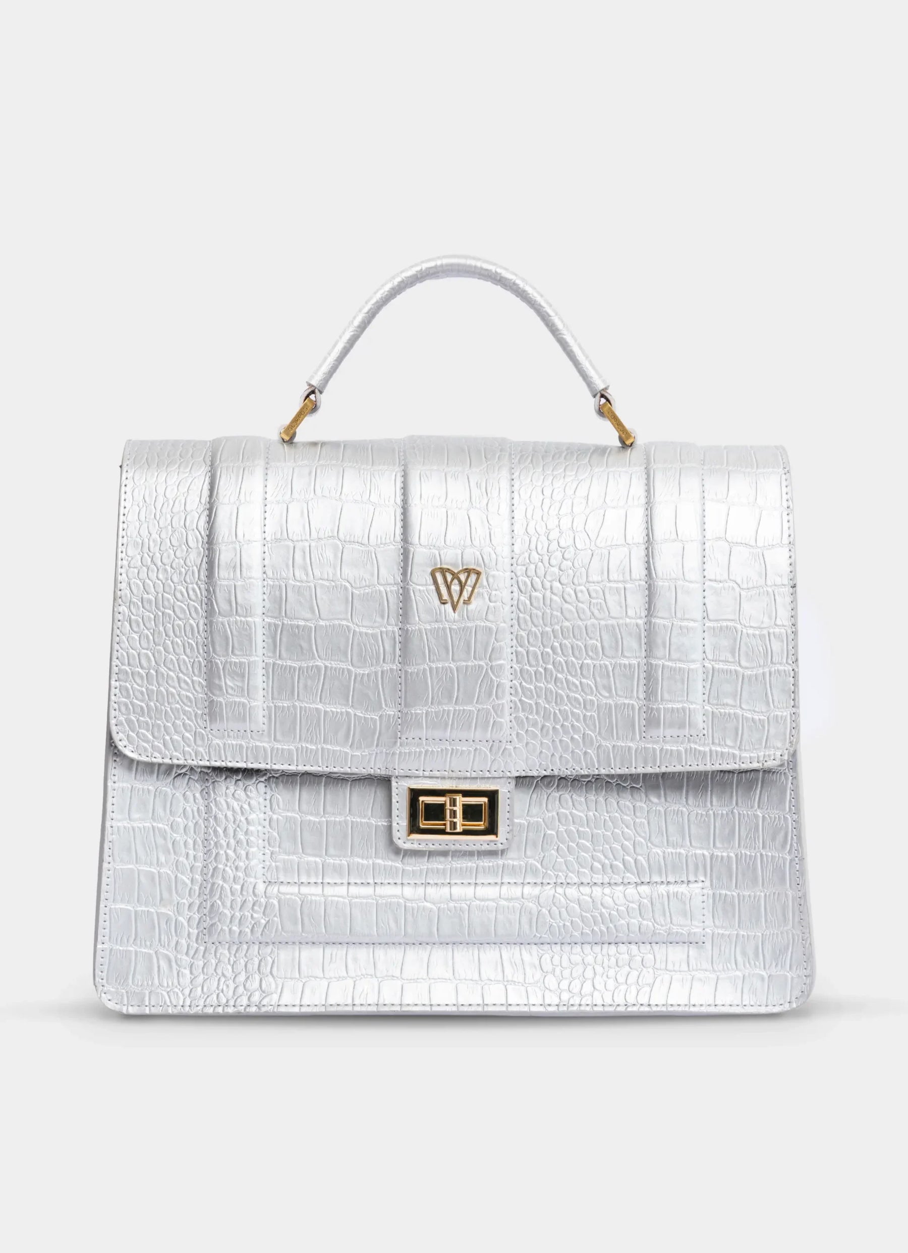 Bolso Pilar Satchel | Cocodrilo