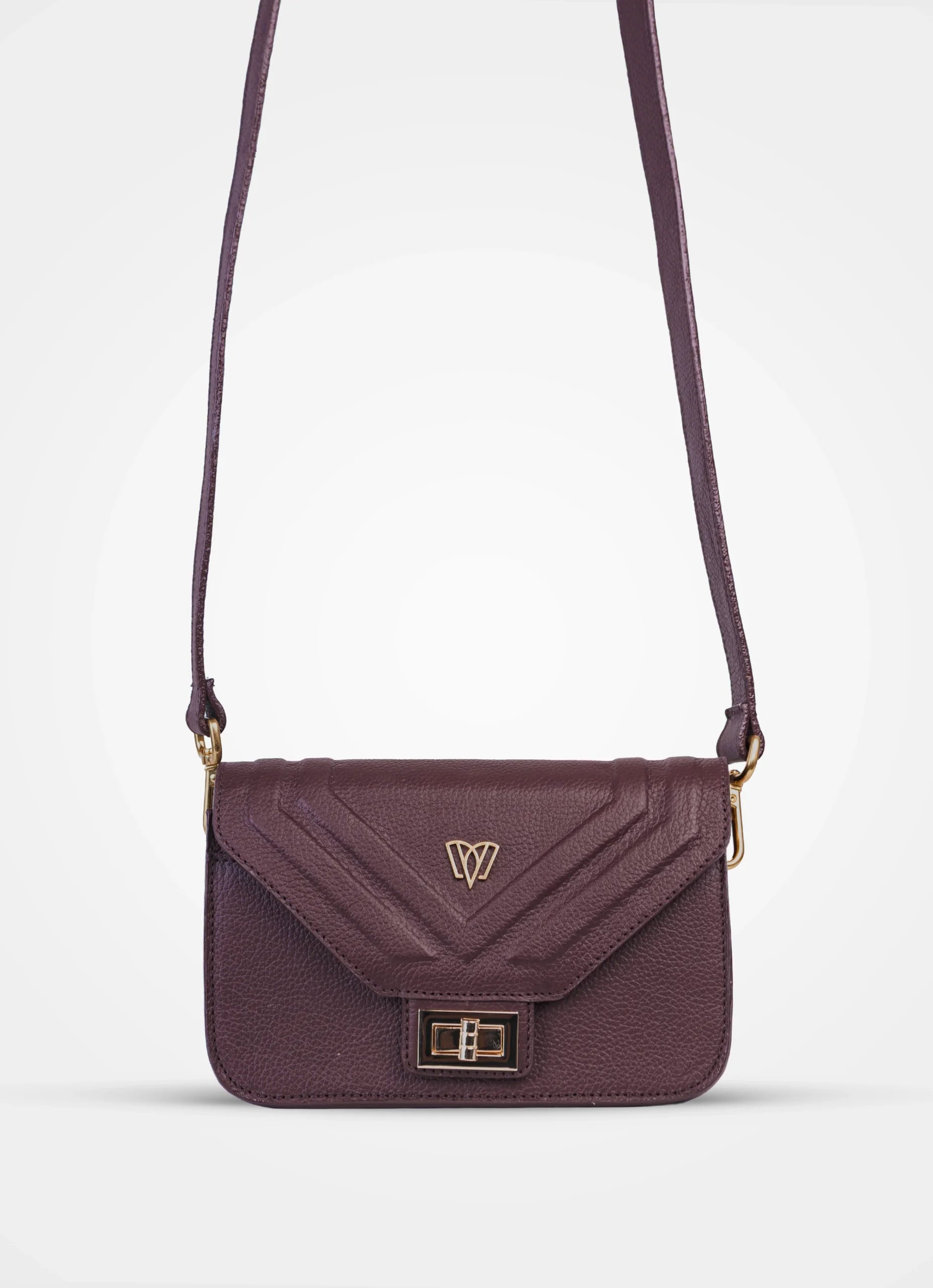 Bolso bandolera con compartimentos