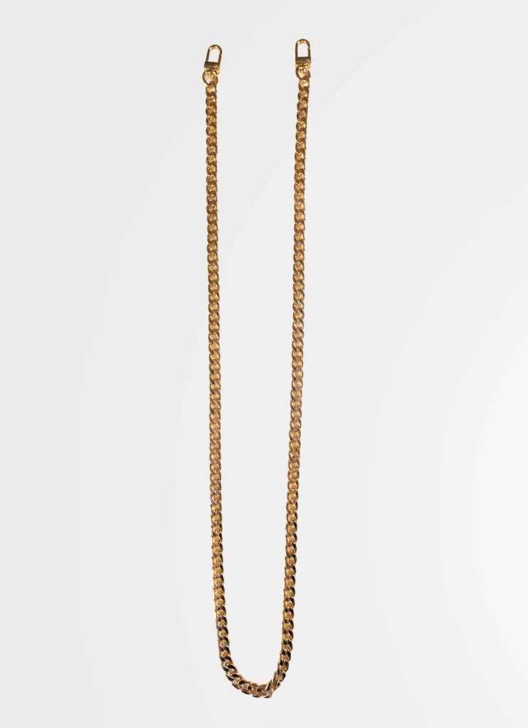 Thin Gold Chain Strap