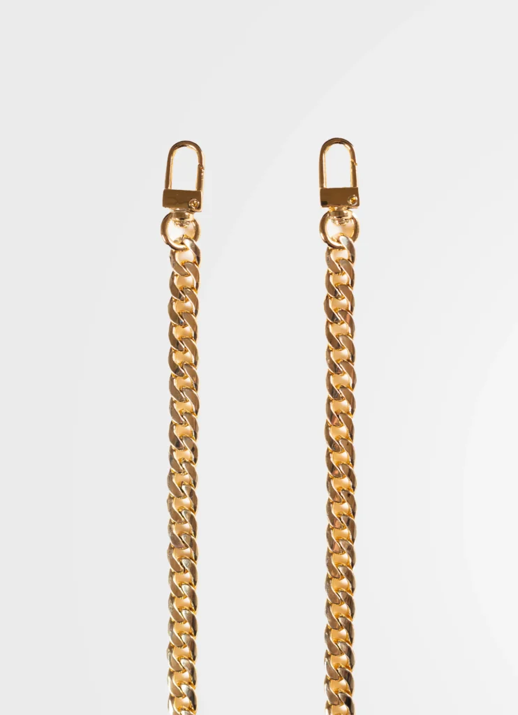 Thin Gold Chain Strap