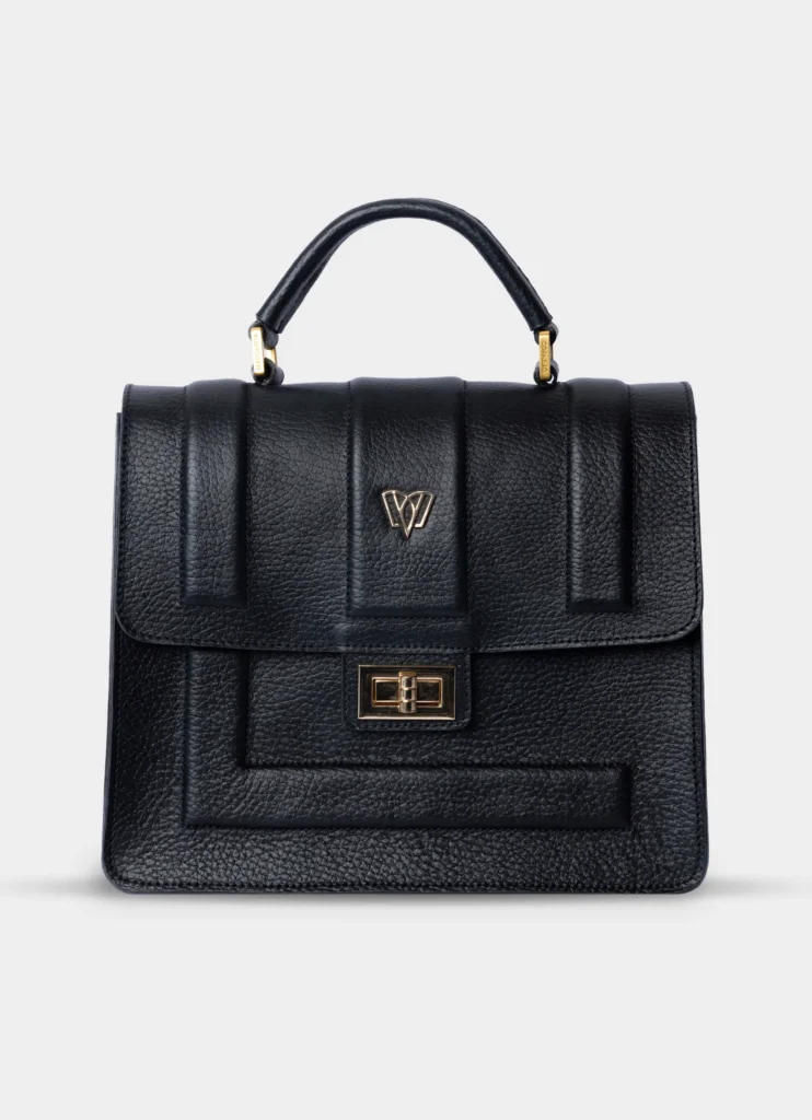 Pilar Small Satchel Bag<span> - </span>Negro