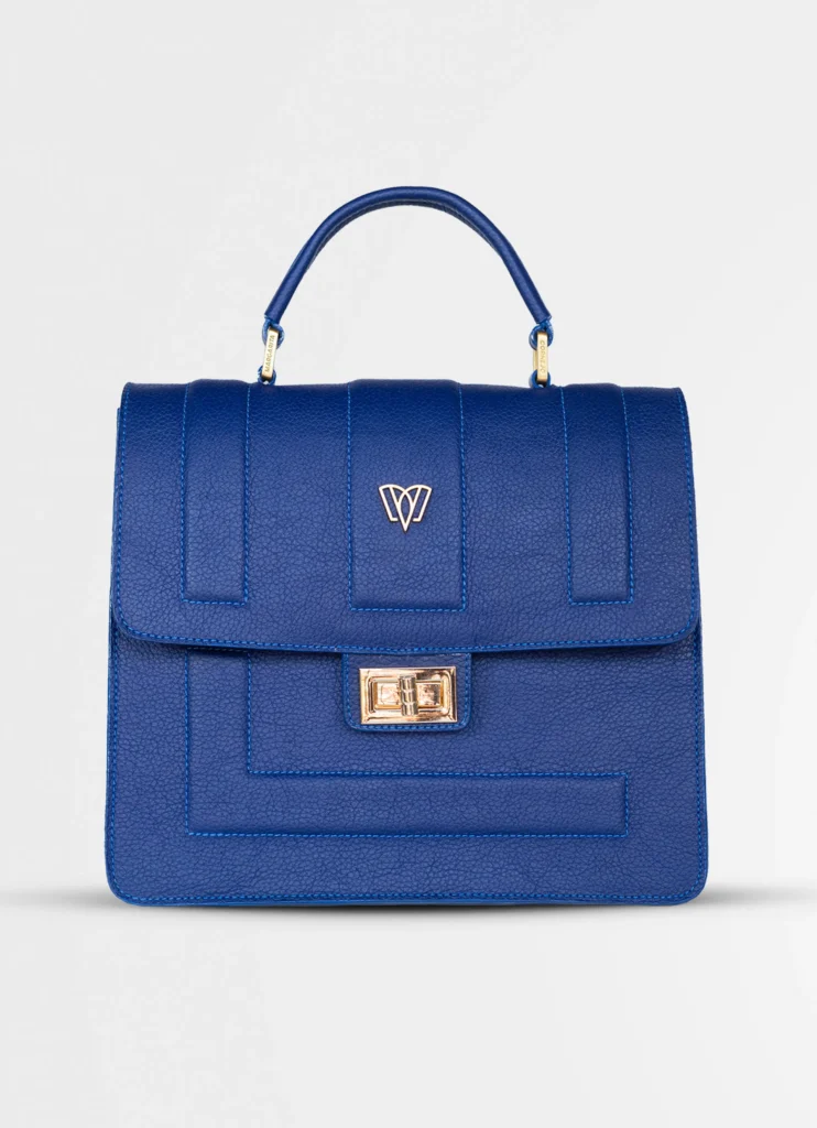 Pilar Small Satchel Bag<span> - </span>Azul royal