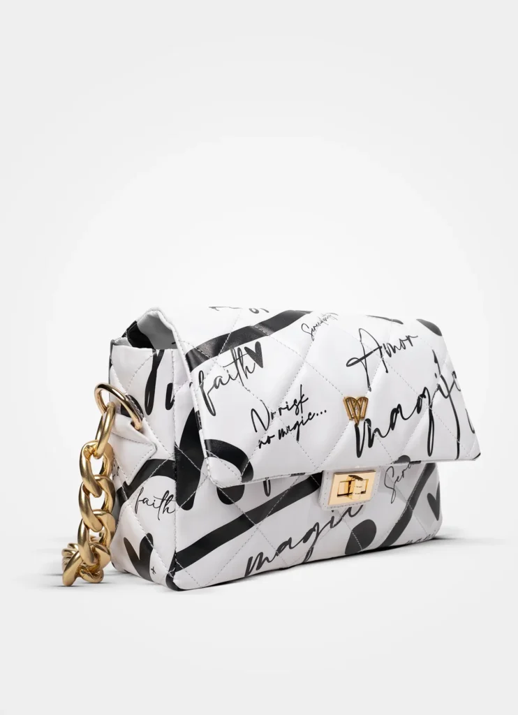 Serendipity Flap Bag | Love Print Serendipity Flap Bag | Love Print