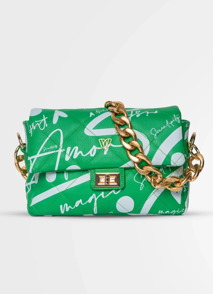 Serendipity Flap Bag | Love Print