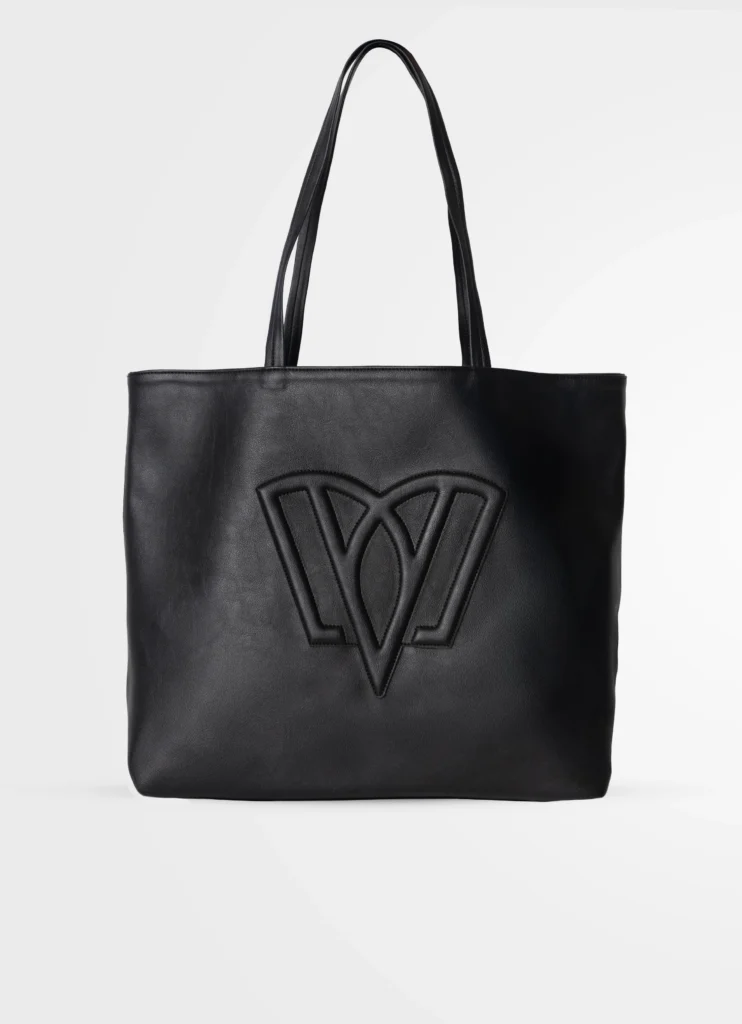 Verona bag- every day tote<span> - </span>Negro, 18 x 14 pulgadas