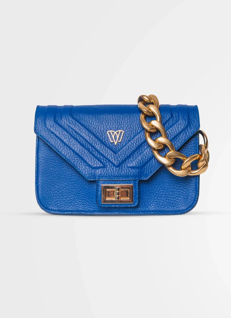 Split Mini Flap Bag Chunky Chain