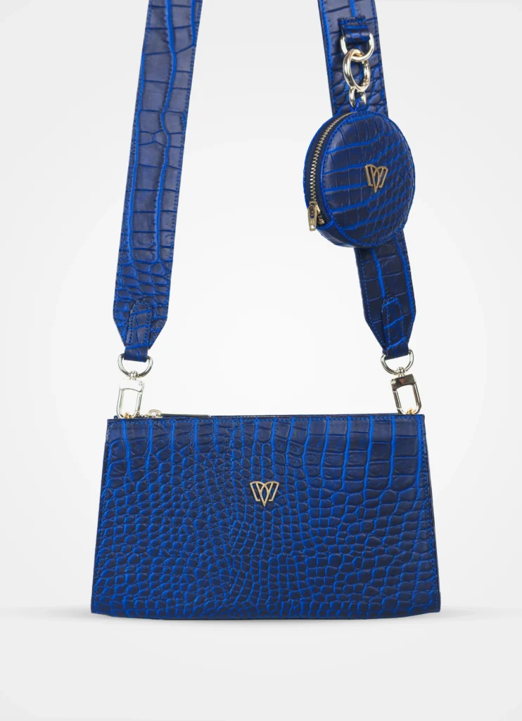 Selena Crossbody purse | Crocodile