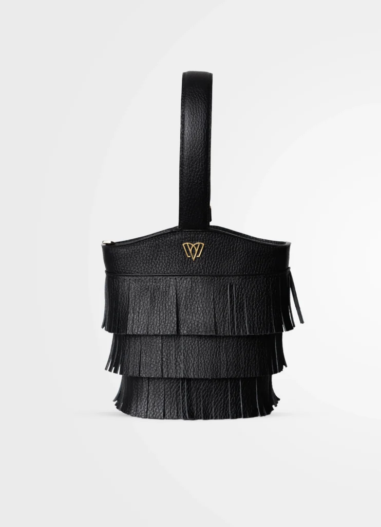 Olga Fringed Bag<span> - </span>Negro