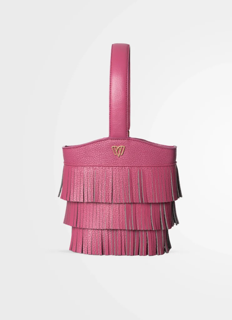 Olga Fringed Bag<span> - </span>Rosado