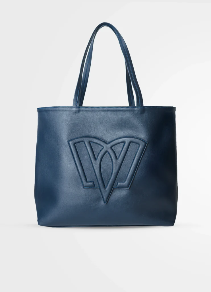 Verona bag- every day tote<span> - </span>Azul Navy, 18 x 14 pulgadas