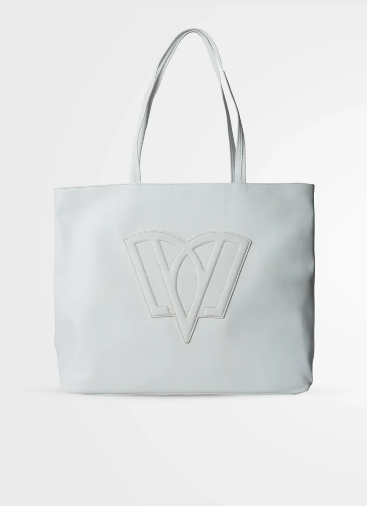 Verona bag- every day tote<span> - </span>Blanco, 18 x 14 pulgadas