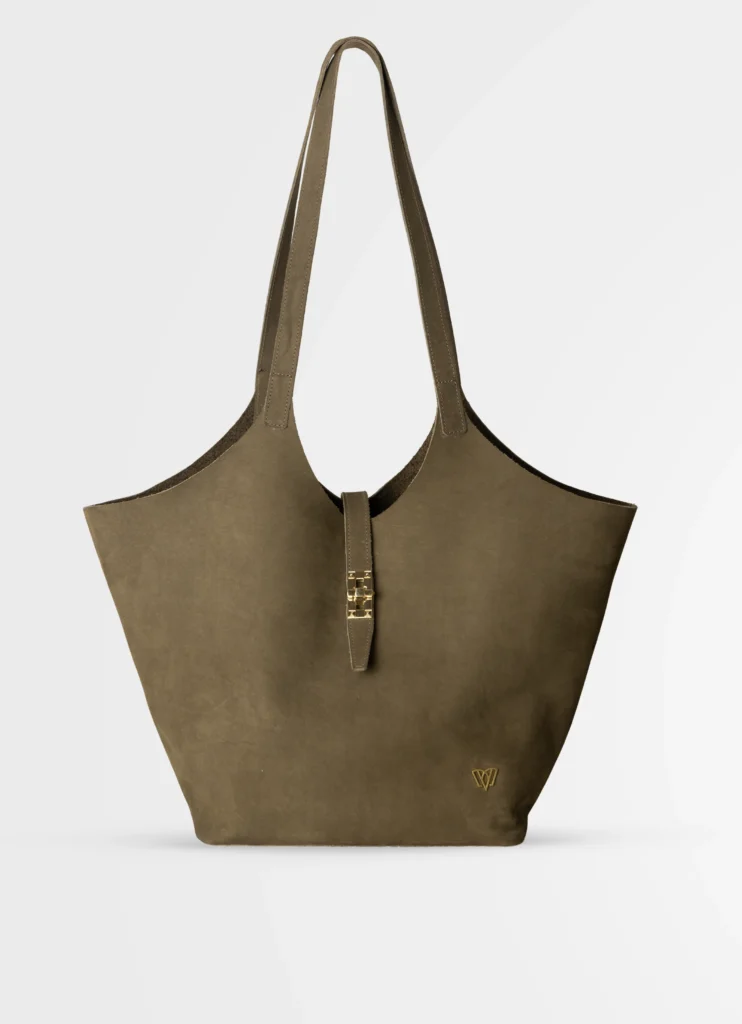Camélia - Leather Tote Bag